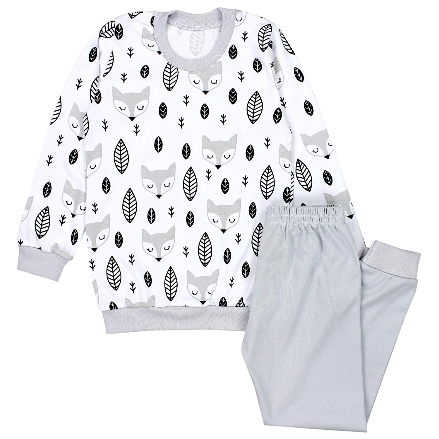 Jungen Pyjama Schlafanzug Langarm