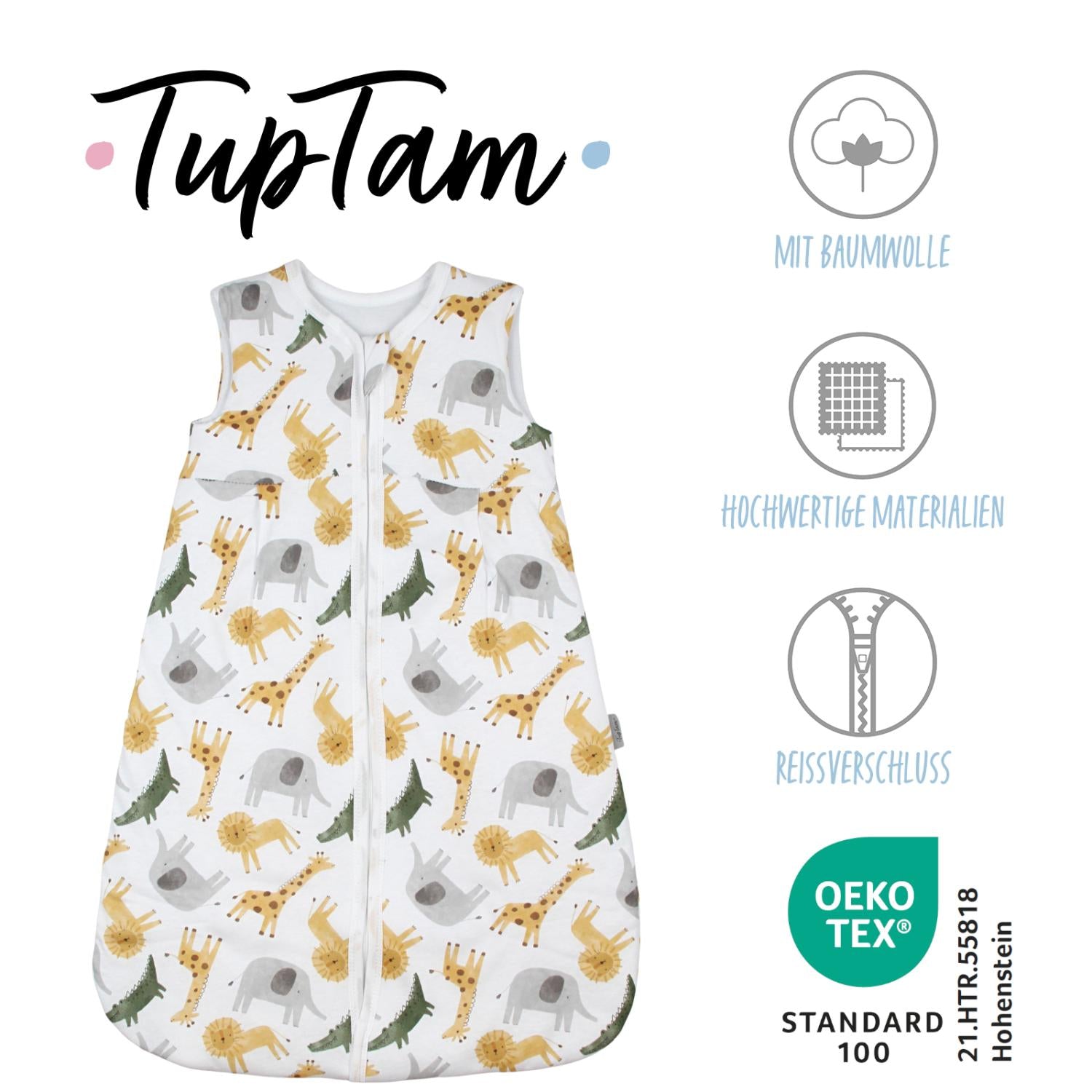 Kugelschlafsack ohne Ärmel 2.5 TOG