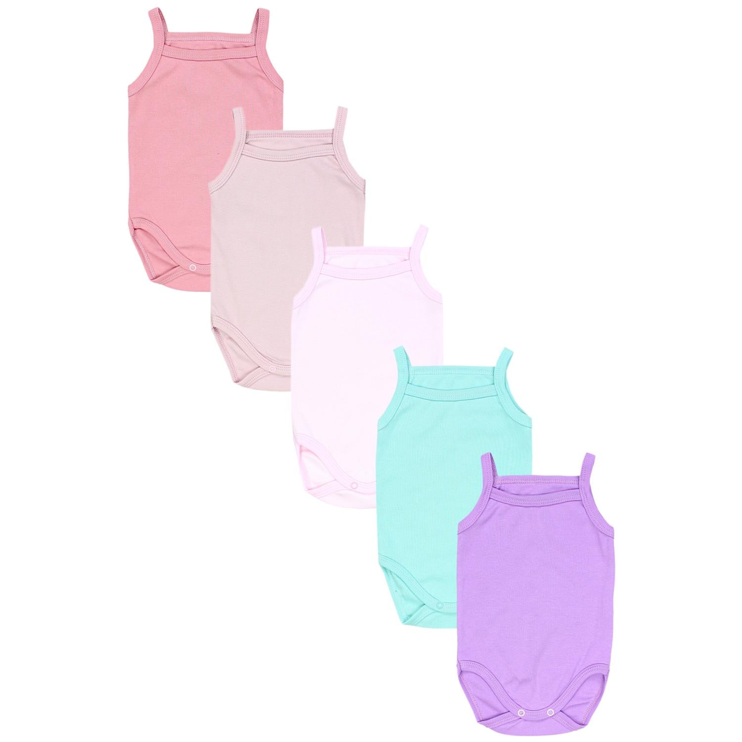 Baby Body Ärmellos - 5er Set