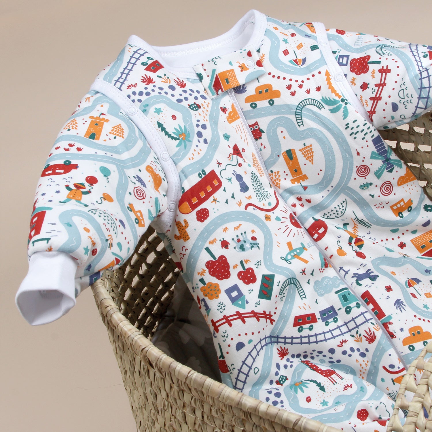 Schlafsack mit Füßen 2.5 TOG von TupTam