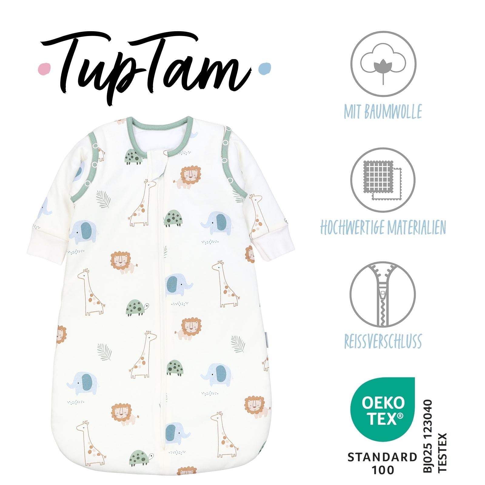 139-Schlafsack mit abnehmbaren Ämeln 2.5 TOG-Bild1