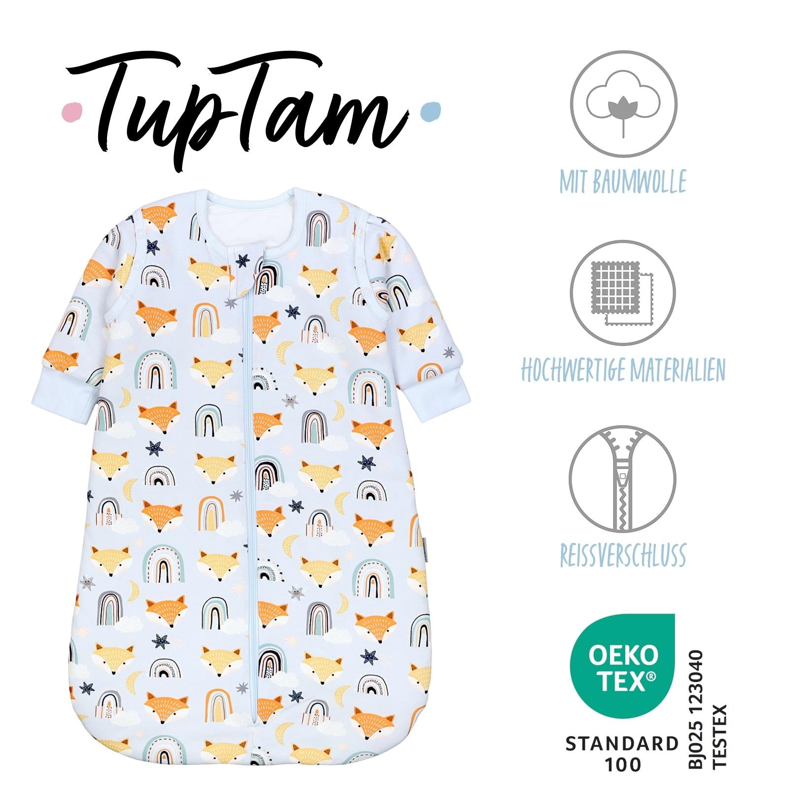 139-Schlafsack mit abnehmbaren Ämeln 2.5 TOG-Bild1