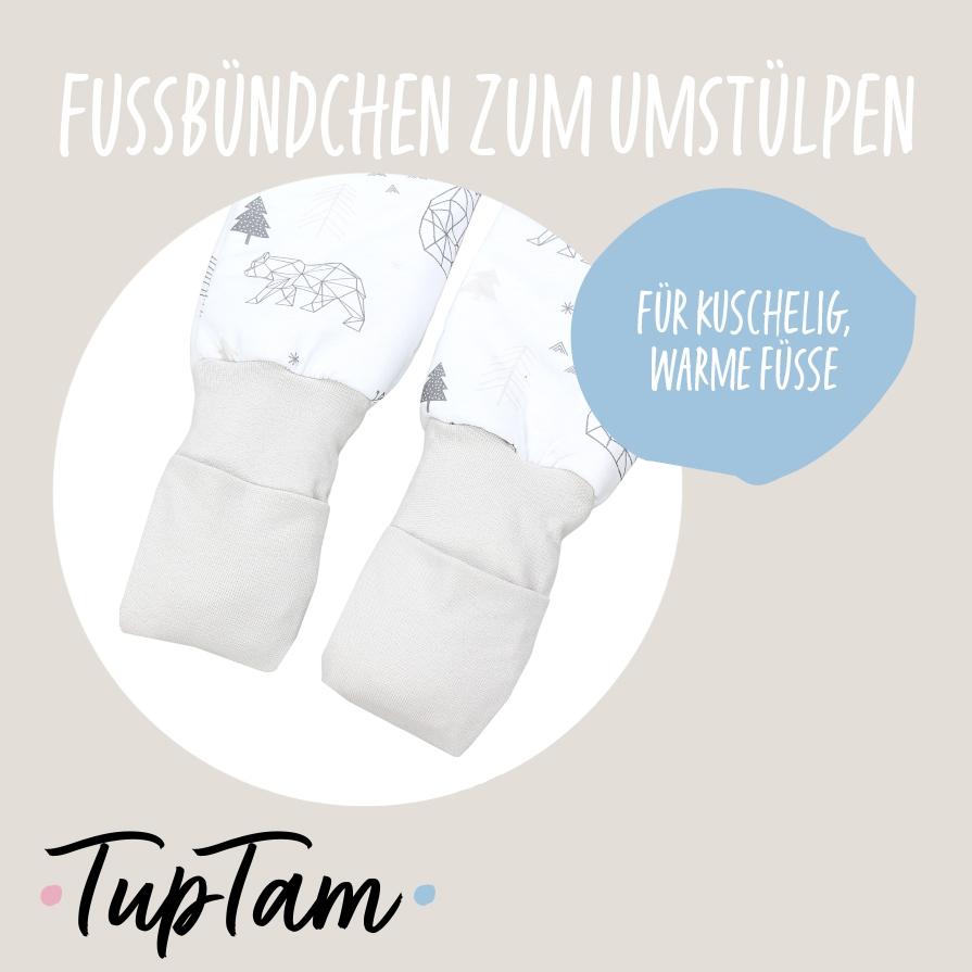 147-Wattierter Schlafsack mit Füßen 2.5 TOG-Bild5