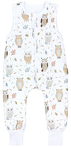 Eule Beige Pastellblau
