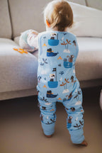 147-Wattierter Schlafsack mit Füßen 2.5 TOG-Bild3