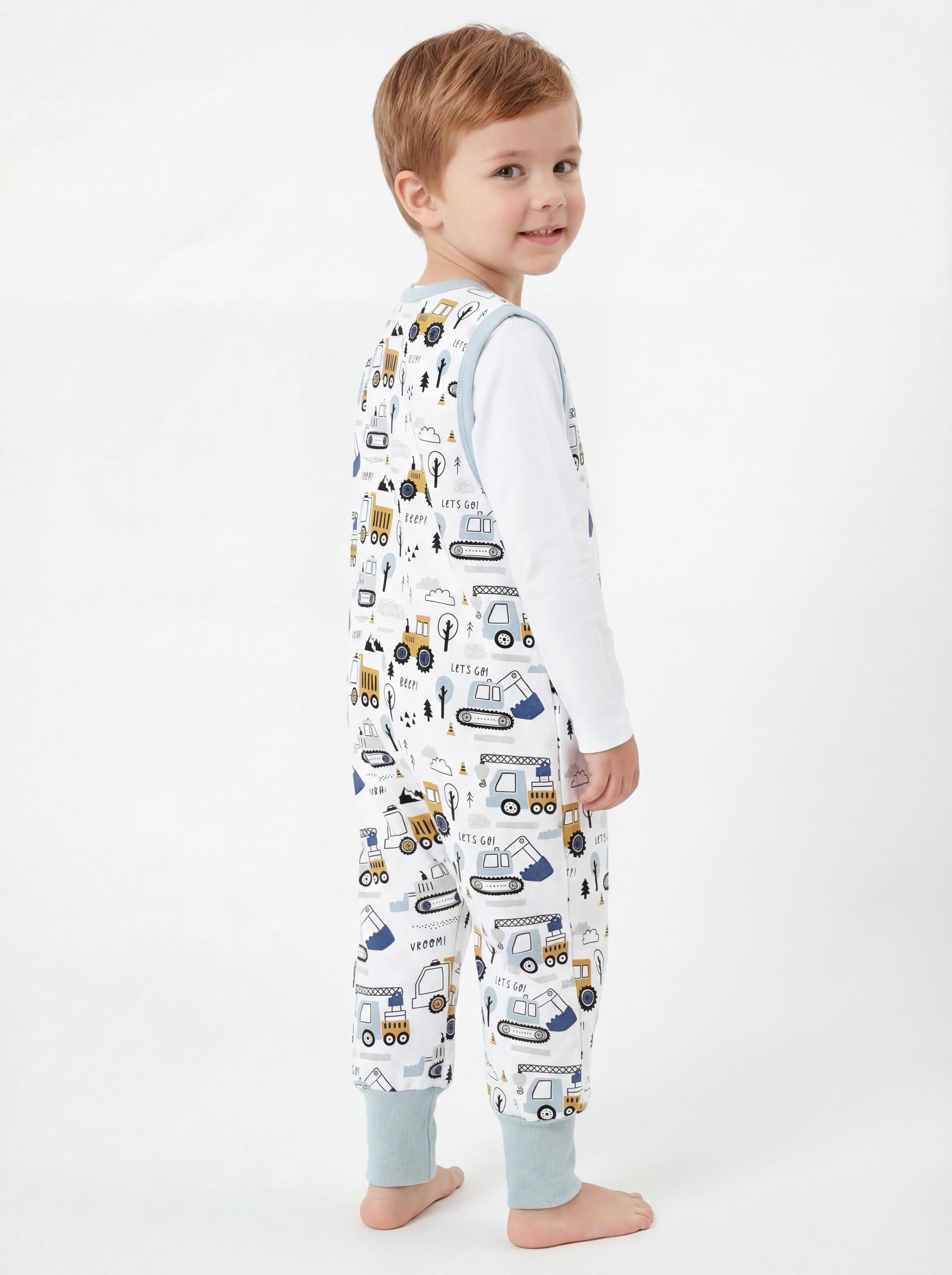 147-Wattierter Schlafsack mit Füßen 2.5 TOG-Bild3