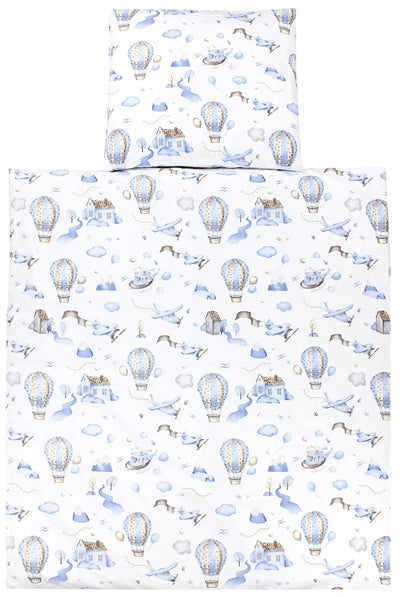 Heißluftballons Blau