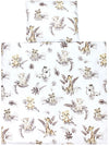 Löwe/ Blätter/ Beige