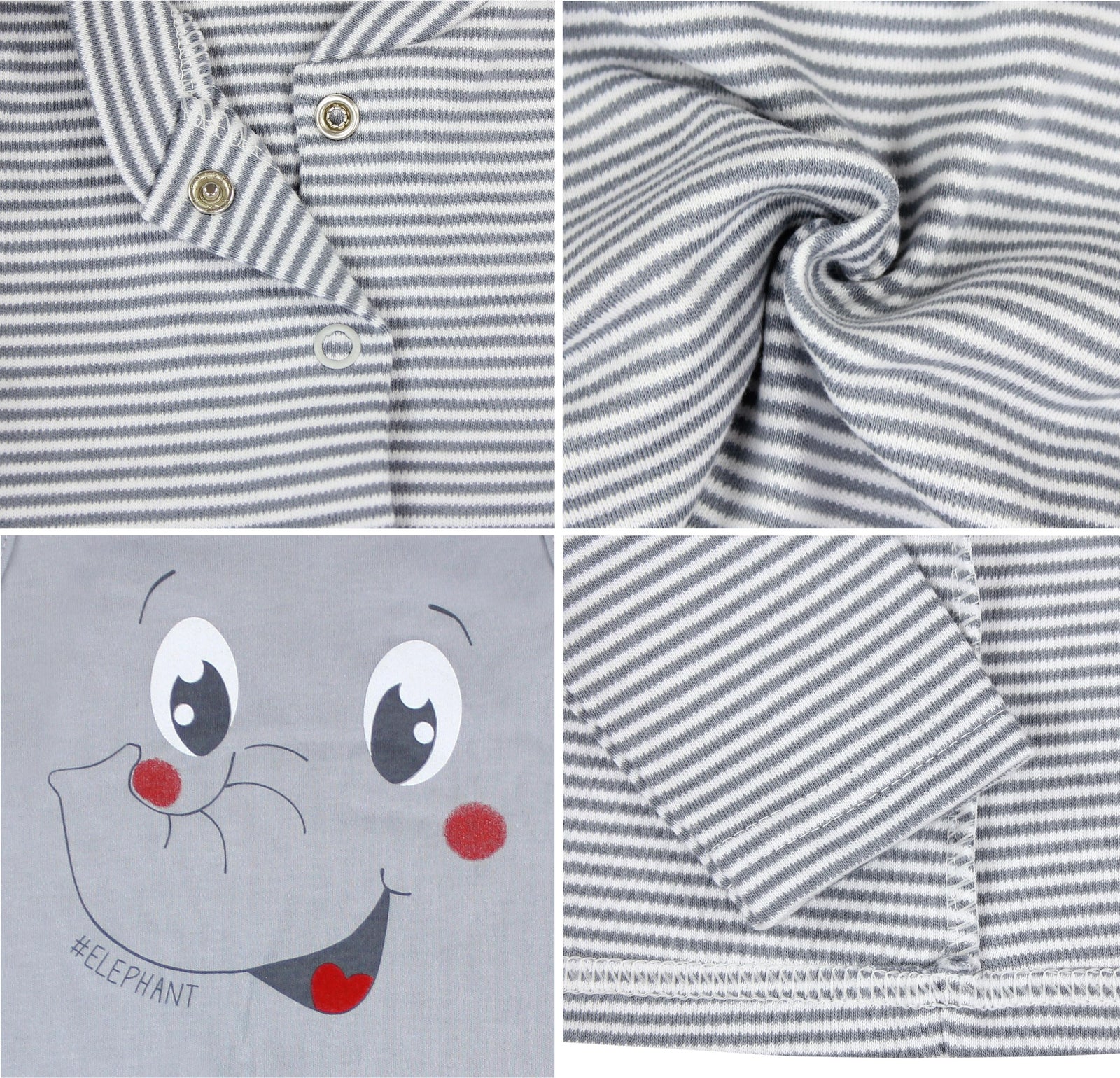 15825_C2jcMjFIX73D333I-Baby Unisex Strampler-Set mit Aufdruck Spruch 2-tlg-Bild1