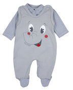 15828_8YqofzgMUjPD55OJ-Baby Unisex Strampler-Set mit Aufdruck Spruch 2-tlg-Hauptbild
