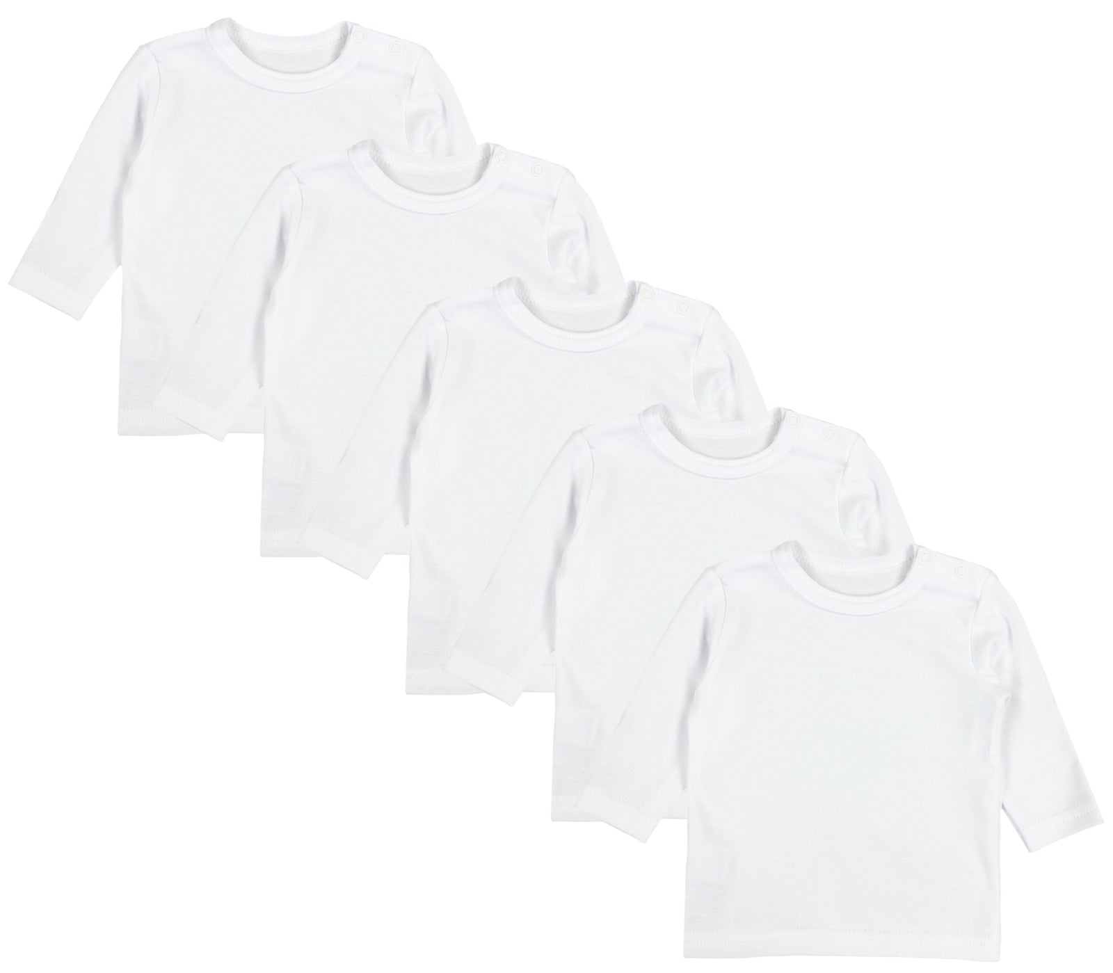 169-Baby Langarmshirt - 5er Set-Hauptbild