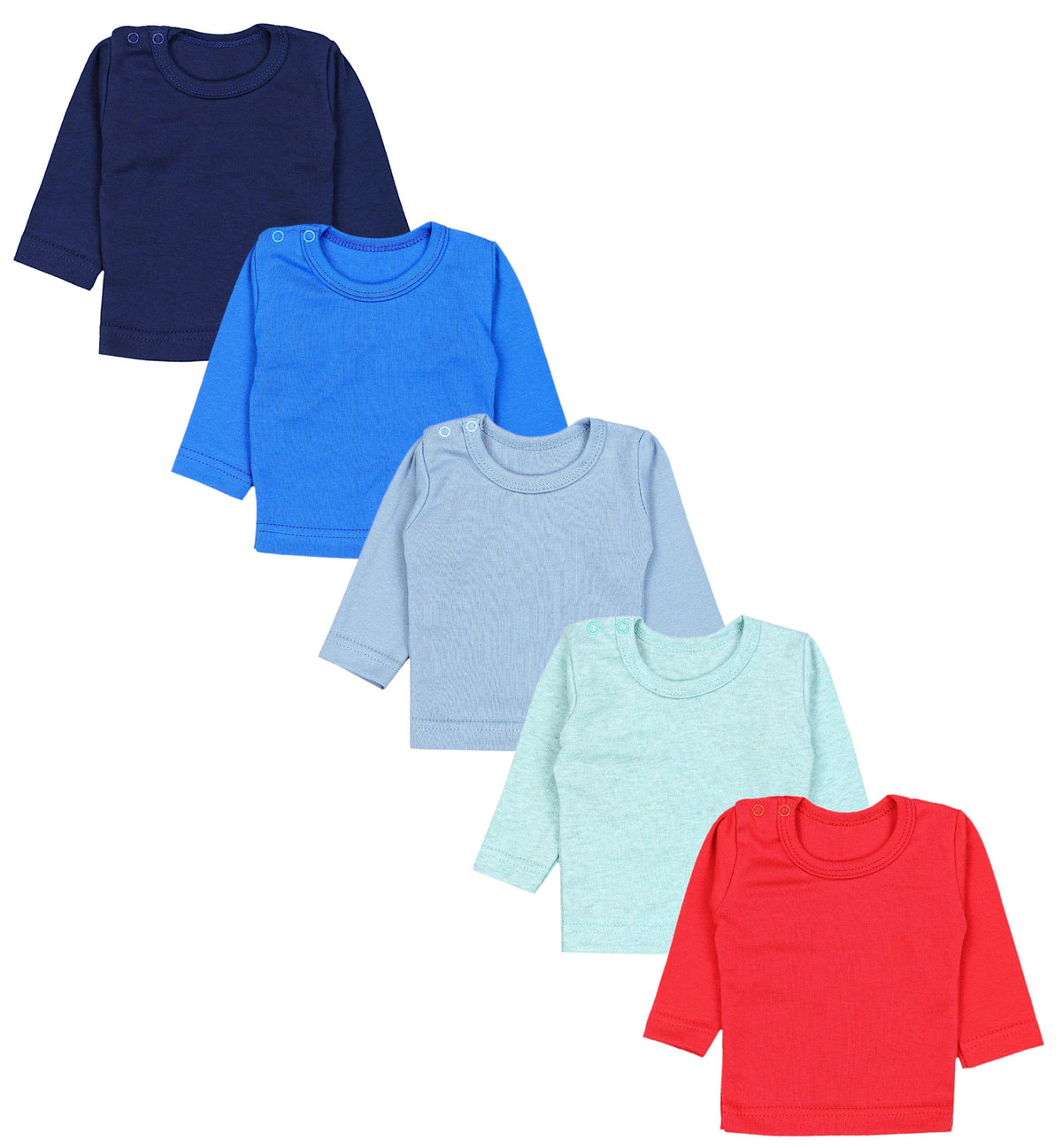 169-Baby Langarmshirt - 5er Set-Hauptbild
