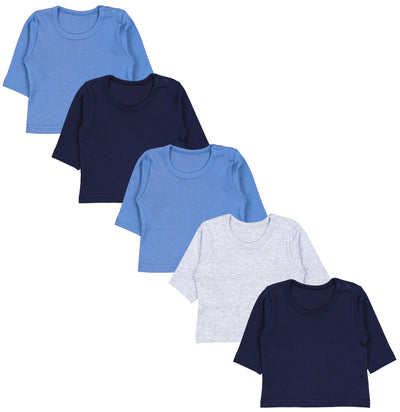 Blau Grau Mix Uni