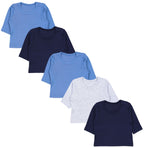 177-Langarmshirt - 5er Set-Hauptbild