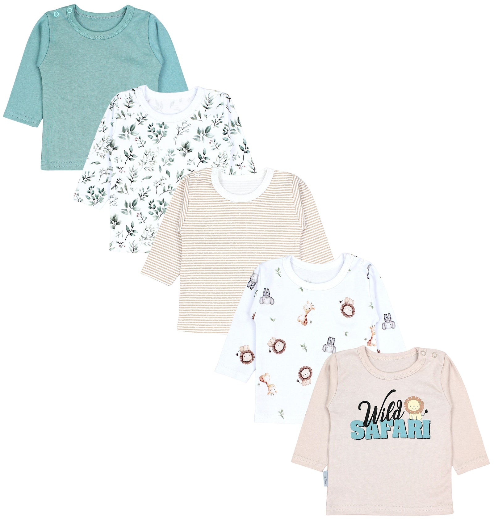 177-Langarmshirt - 5er Set-Hauptbild