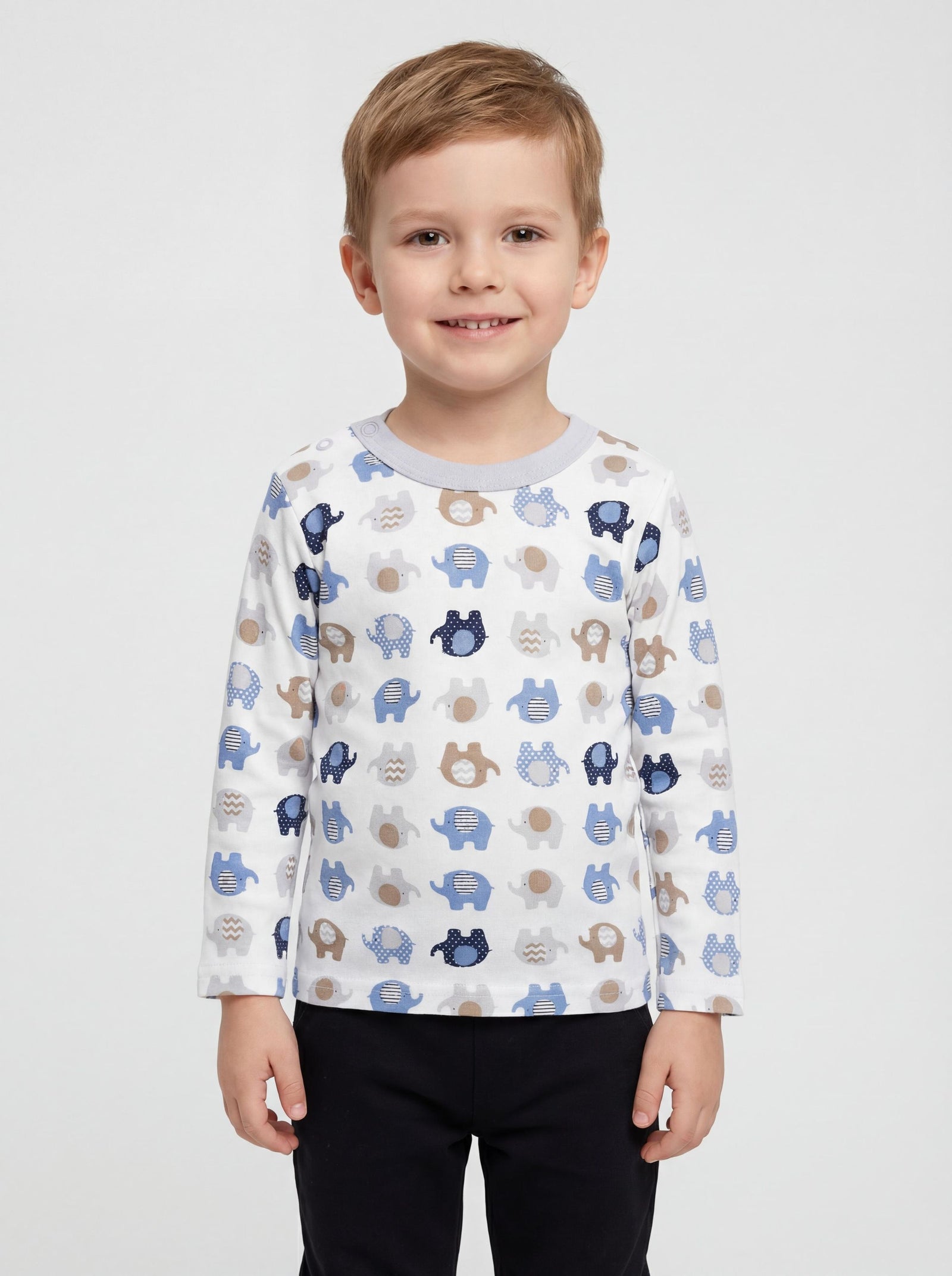 177-Langarmshirt - 5er Set-Bild1