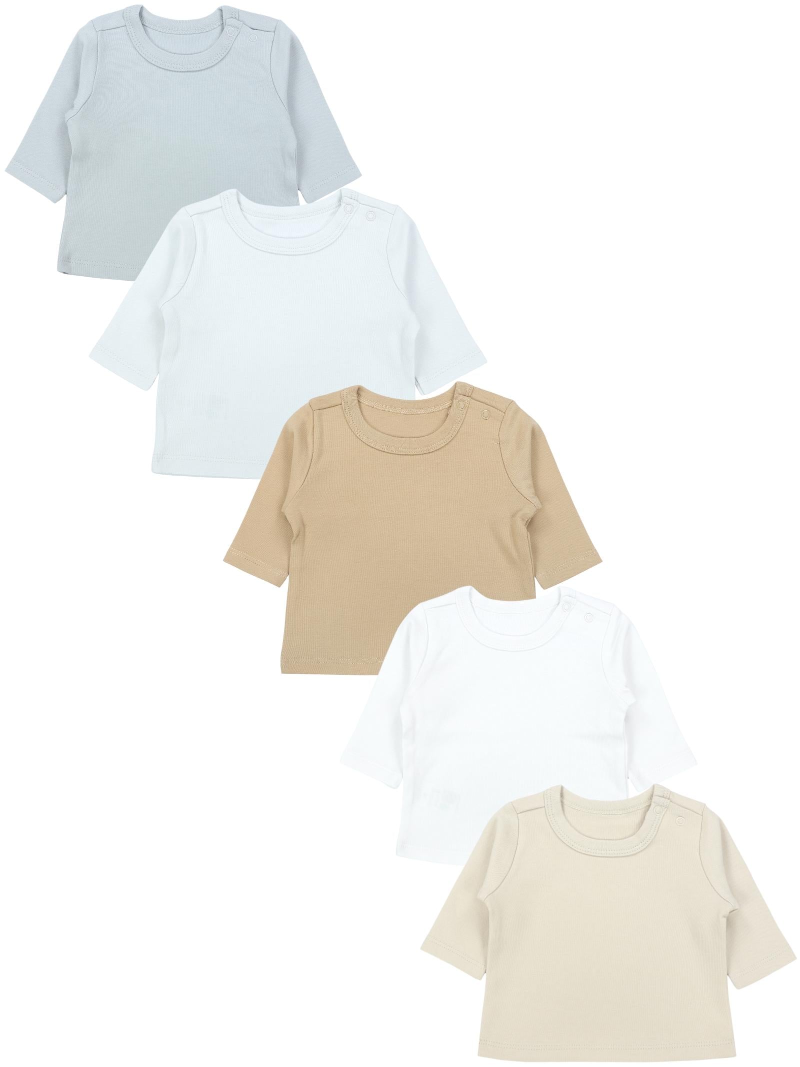 177-Langarmshirt - 5er Set-Hauptbild