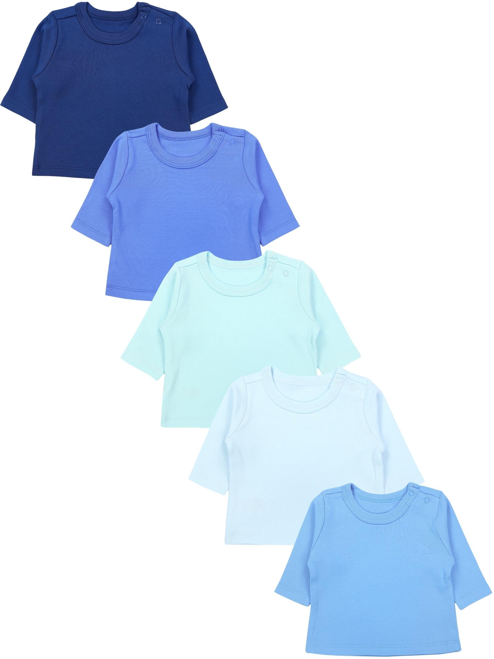 177-Langarmshirt - 5er Set-Hauptbild