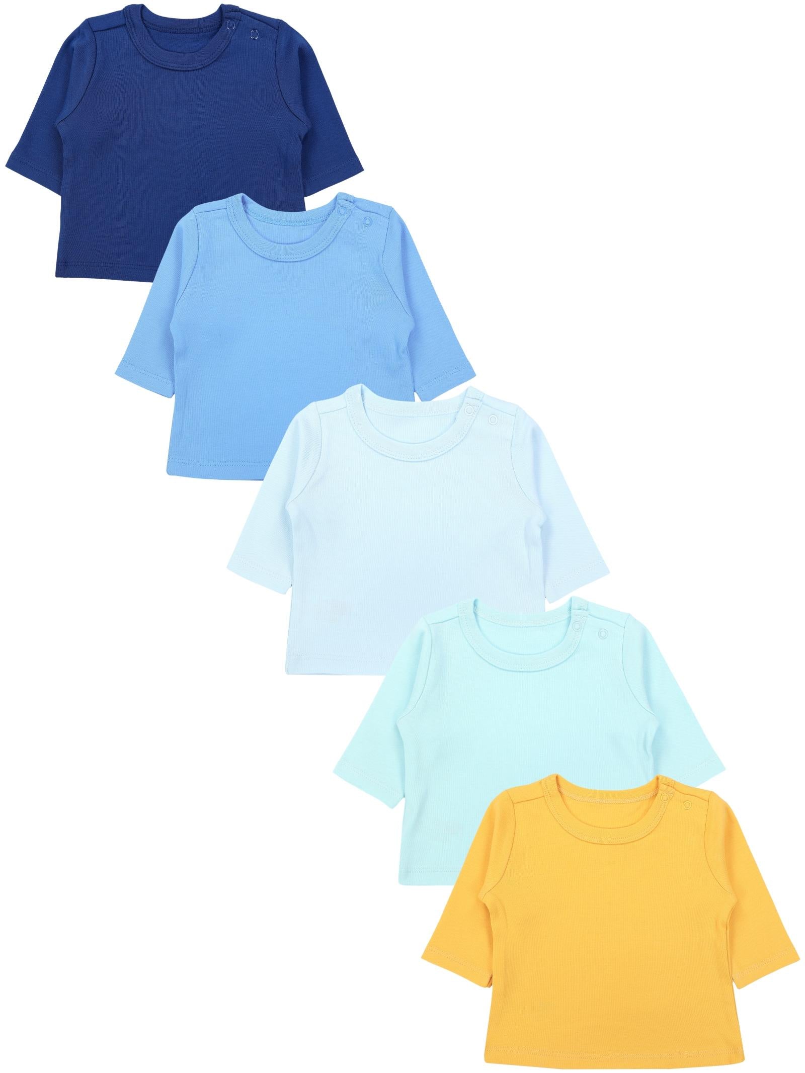 177-Langarmshirt - 5er Set-Hauptbild
