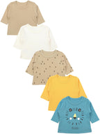 177-Langarmshirt - 5er Set-Hauptbild