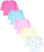 178-Baby Mädchen Langarmshirt 5er Set-Hauptbild