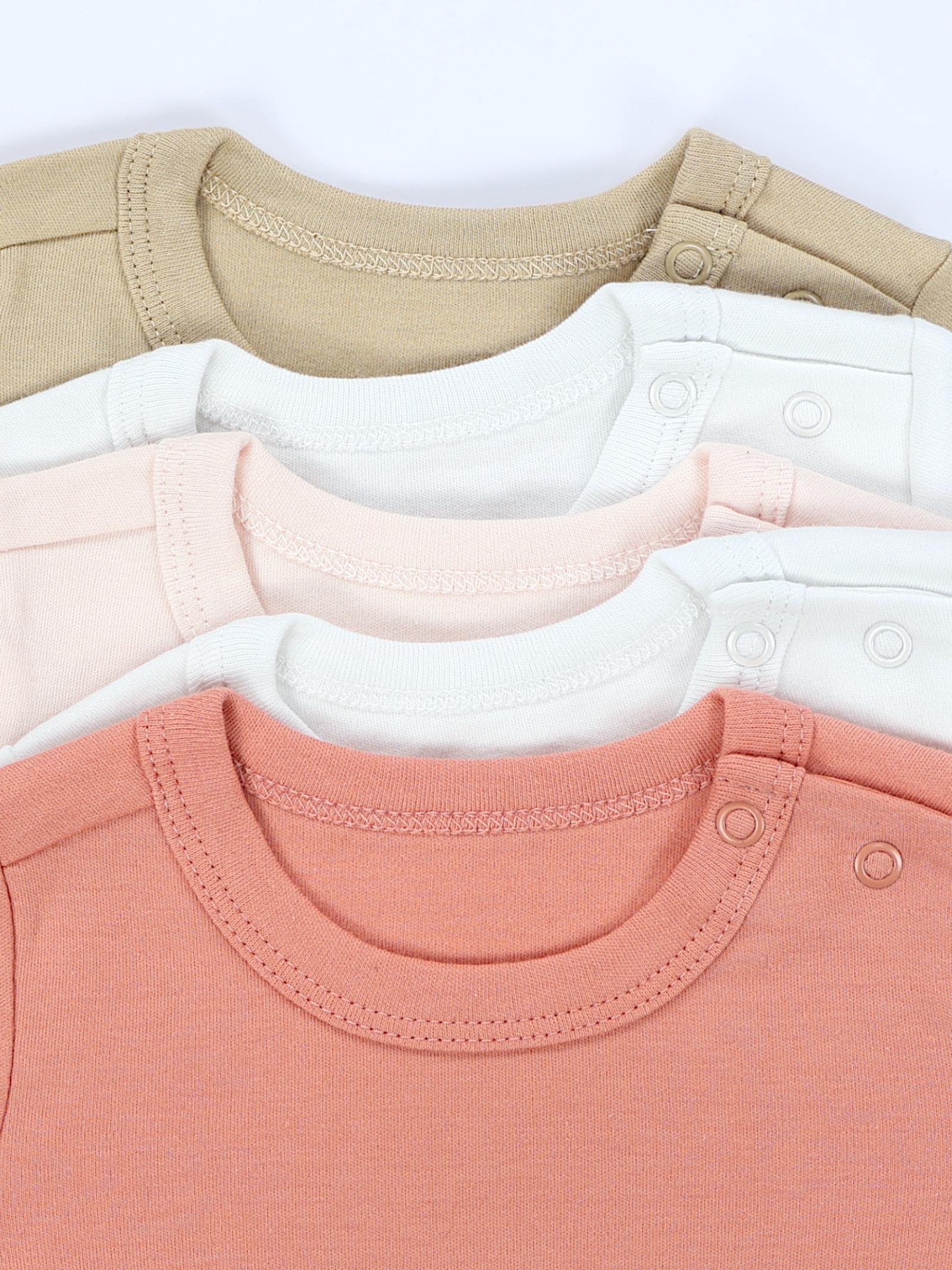 178-Baby Mädchen Langarmshirt 5er Set-Bild4