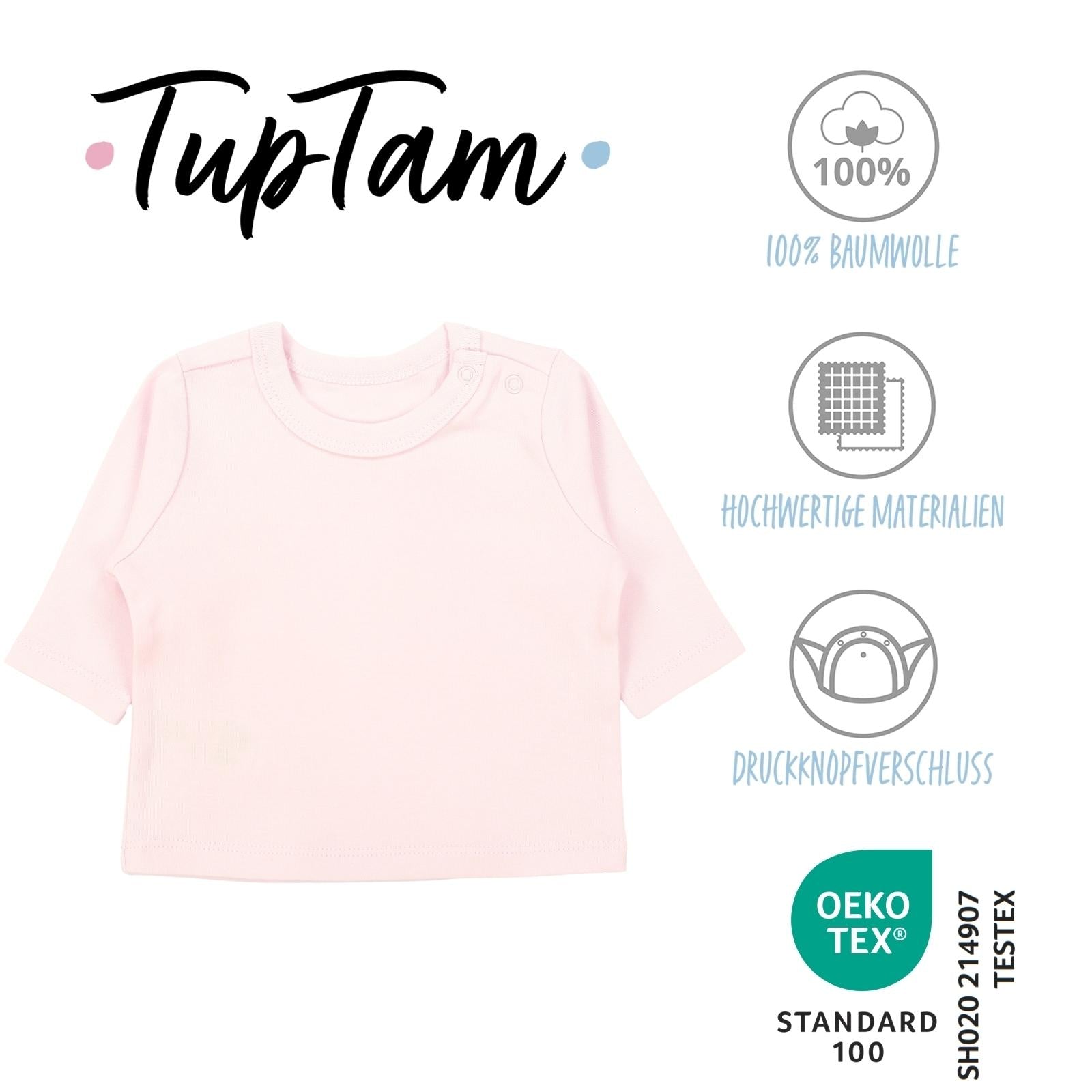 178-Baby Mädchen Langarmshirt 5er Set-Bild1