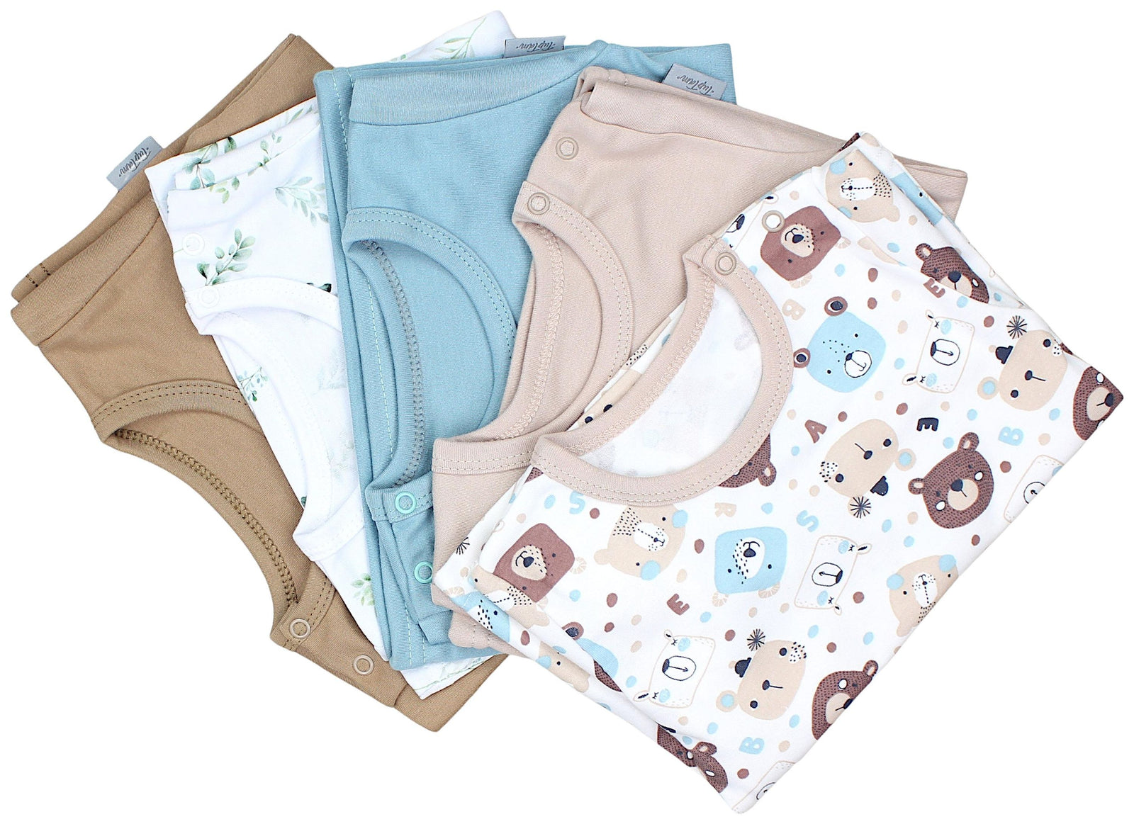 181-Kurzarm-Shirt mit Aufdruck - 5er Set-Bild5