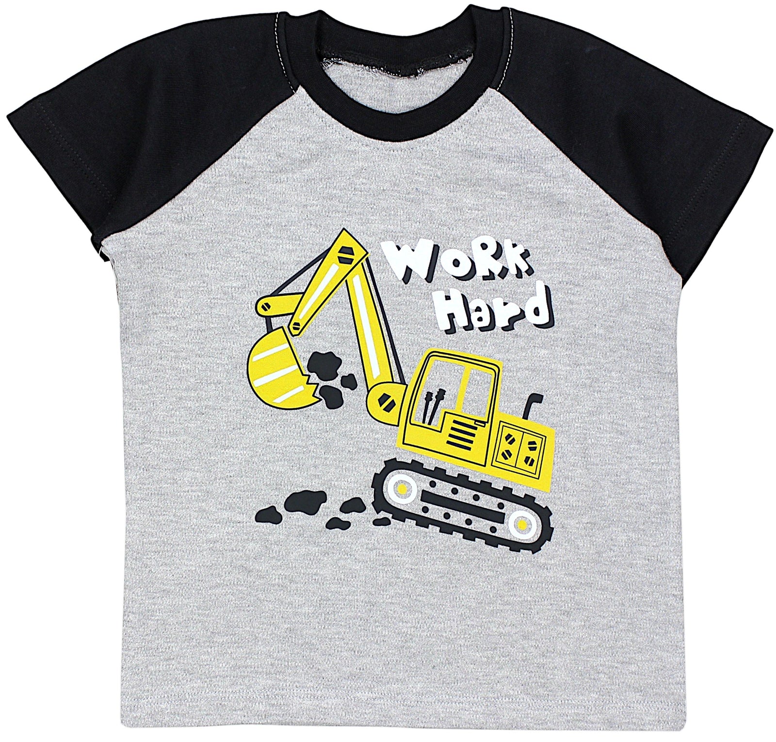 181-Kurzarm-Shirt mit Aufdruck - 5er Set-Bild2