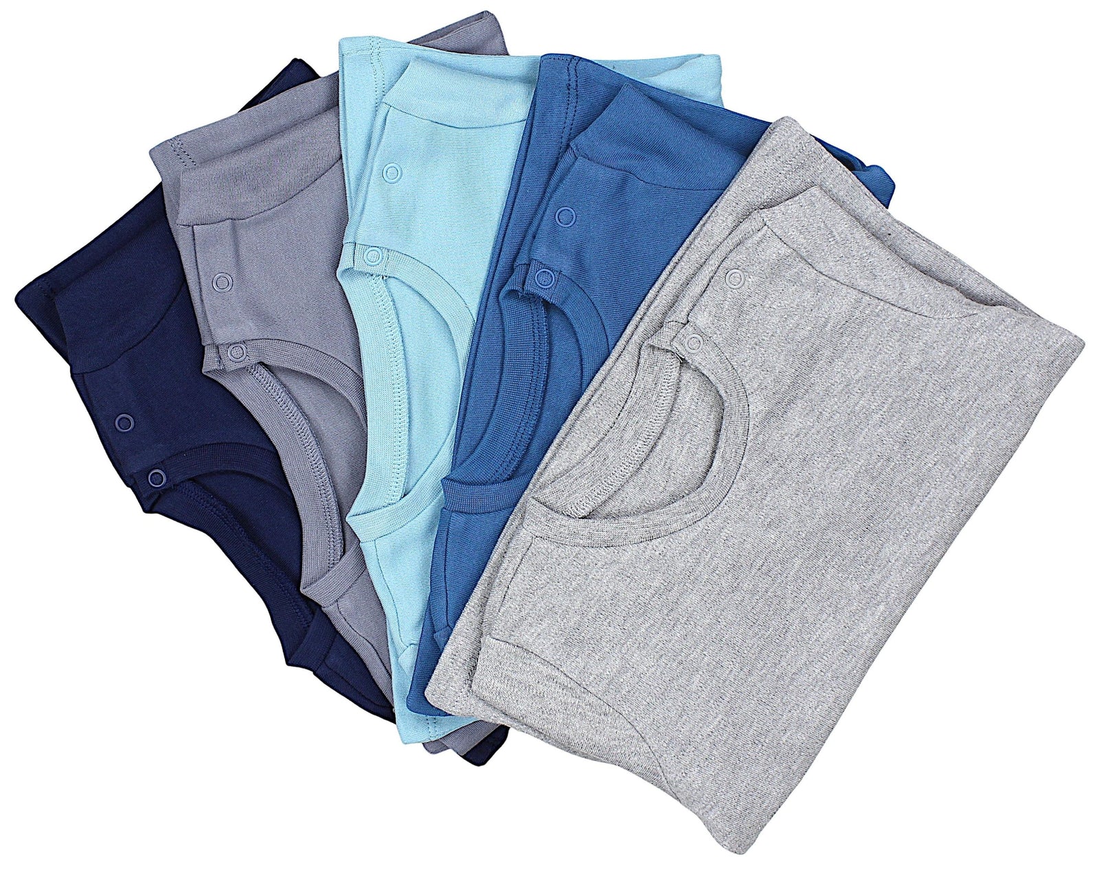 181-Kurzarm-Shirt mit Aufdruck - 5er Set-Bild5