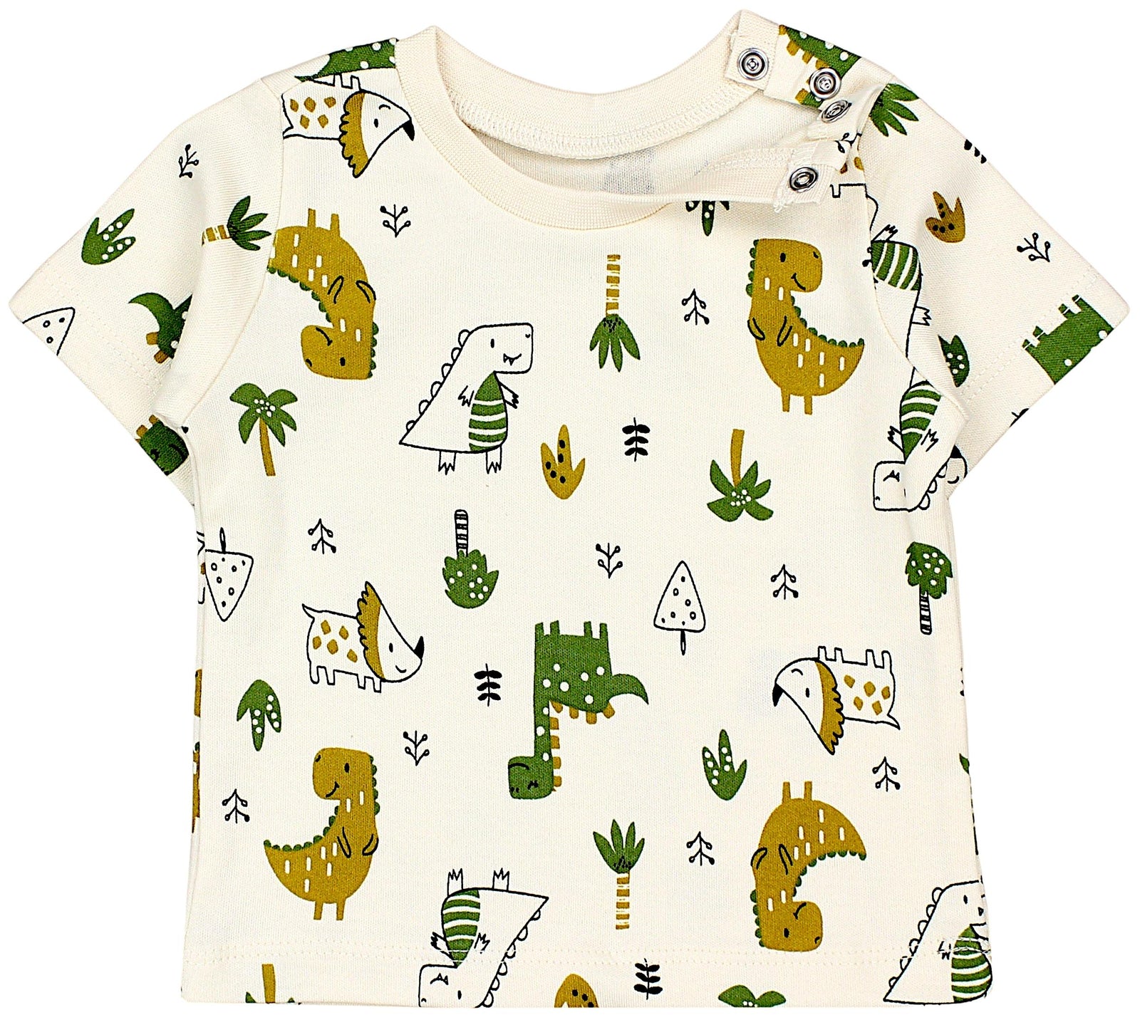 181-Kurzarm-Shirt mit Aufdruck - 5er Set-Bild2