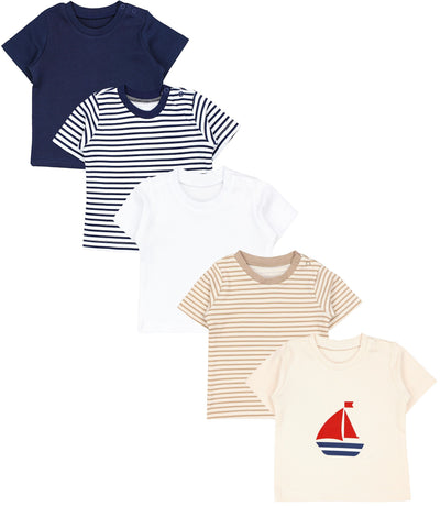 Navy Streifen Beige Streifen Weiß Cremebeige Anker