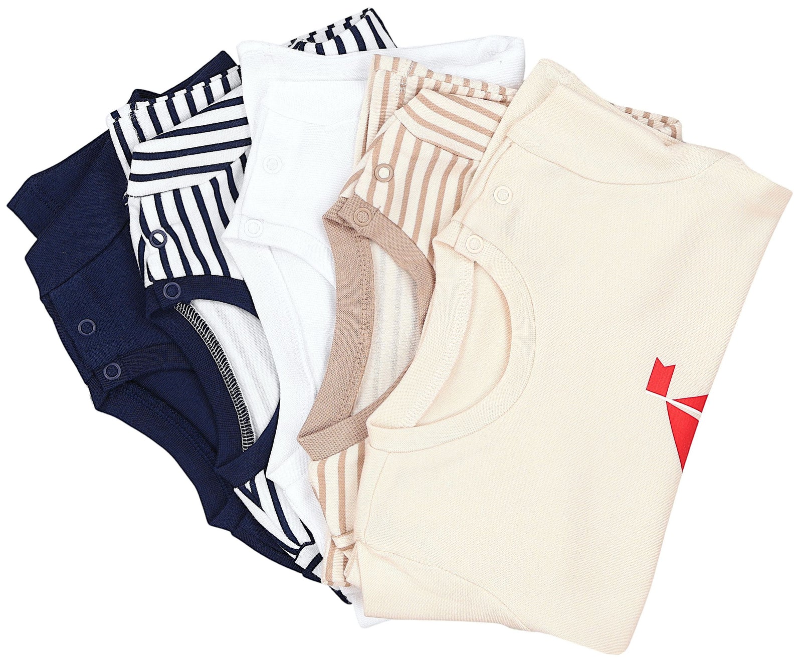 181-Kurzarm-Shirt mit Aufdruck - 5er Set-Bild5