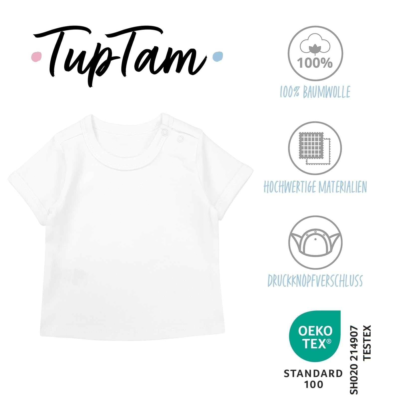 181-Kurzarm-Shirt mit Aufdruck - 5er Set-Bild1