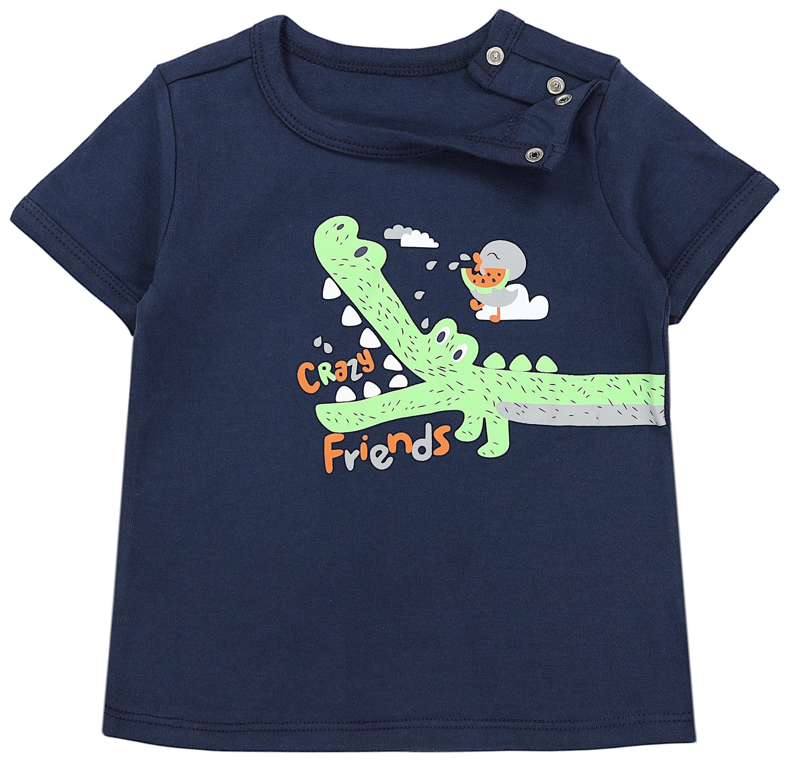 181-Kurzarm-Shirt mit Aufdruck - 5er Set-Bild4