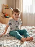 181-Kurzarm-Shirt mit Aufdruck - 5er Set-Bild3