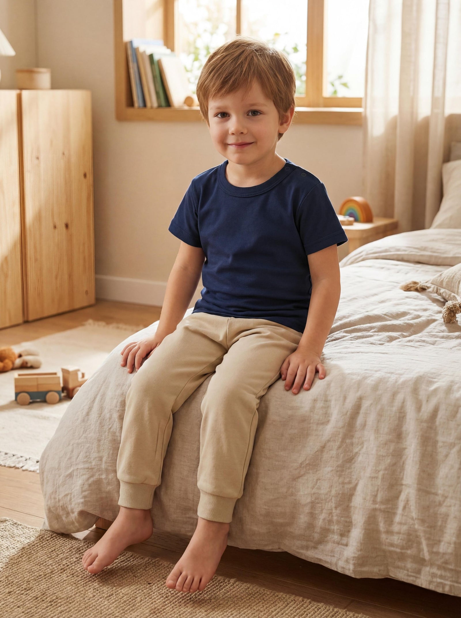 181-Kurzarm-Shirt mit Aufdruck - 5er Set-Bild3