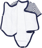 183-Baby Kurzarm Wickelbody mit Aufdruck - 5er Set-Bild2