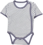 183-Baby Kurzarm Wickelbody mit Aufdruck - 5er Set-Bild3