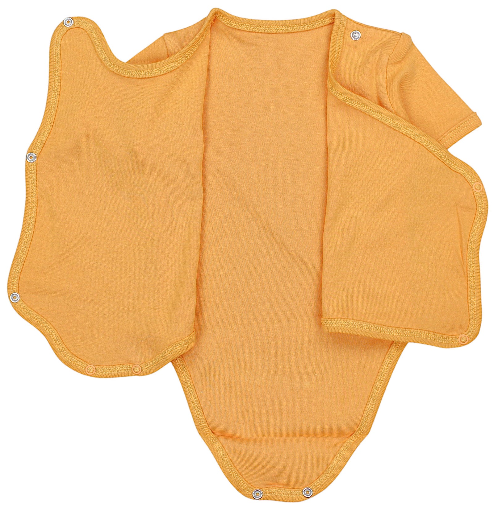 183-Baby Kurzarm Wickelbody mit Aufdruck - 5er Set-Bild2