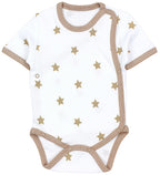 183-Baby Kurzarm Wickelbody mit Aufdruck - 5er Set-Bild3