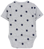 183-Baby Kurzarm Wickelbody mit Aufdruck - 5er Set-Bild4