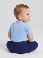 183-Baby Kurzarm Wickelbody mit Aufdruck - 5er Set-Bild3