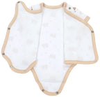 183-Baby Kurzarm Wickelbody mit Aufdruck - 5er Set-Bild3