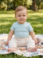 183-Baby Kurzarm Wickelbody mit Aufdruck - 5er Set-Bild2