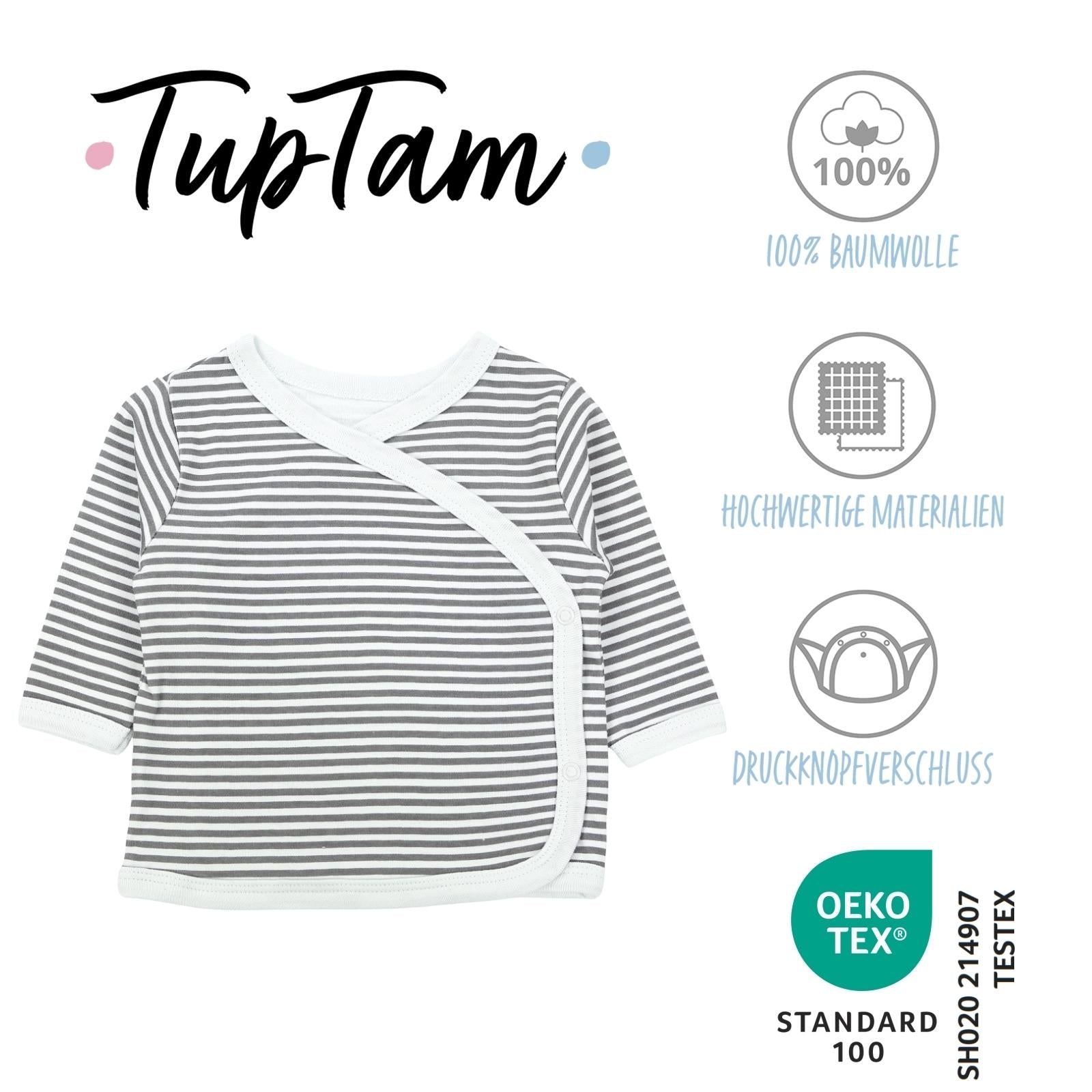 186-Langarm Wickelshirt - 5er Set-Bild1