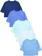 186-Langarm Wickelshirt - 5er Set-Hauptbild