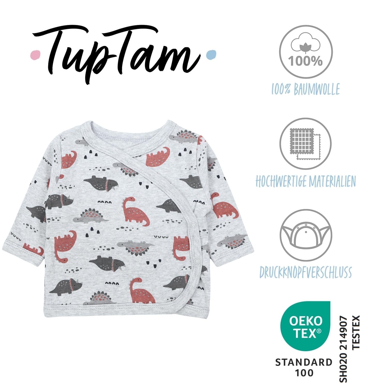 186-Langarm Wickelshirt - 5er Set-Bild1