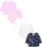 187-Langarm Wickelshirt- 5er Set-Hauptbild