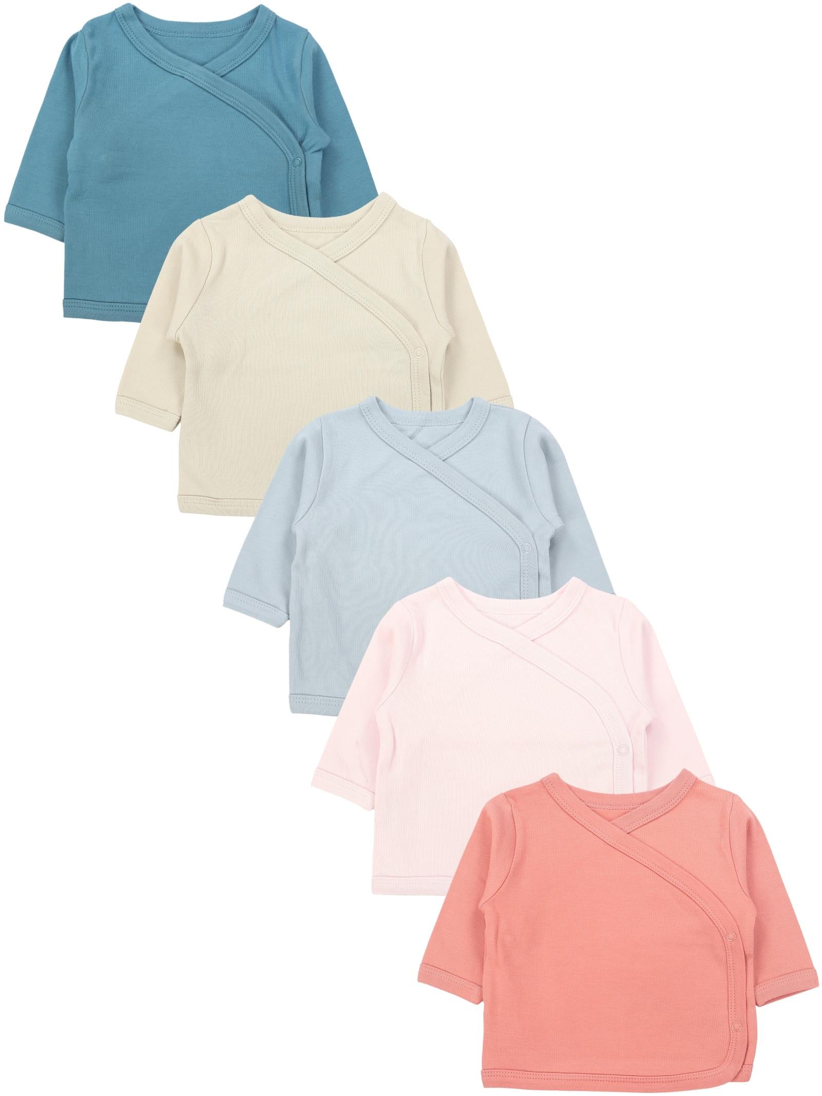 187-Langarm Wickelshirt- 5er Set-Hauptbild